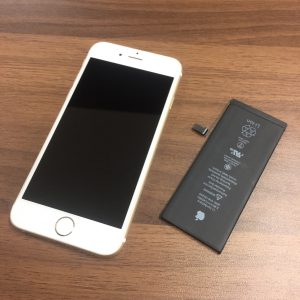 iPhone6のバッテリー交換
