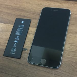 iPhone6Sのバッテリー交換修理