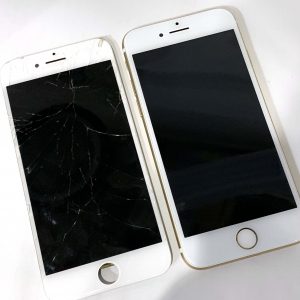 iPhone7 ガラスパネル交換