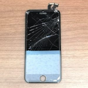 iPhone 6 ブラック 黒 液晶交換 破損 液晶不良