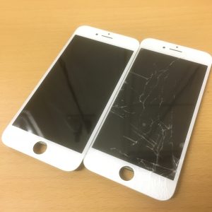 iPhone7 画面割れ修理(フロントパネル交換)