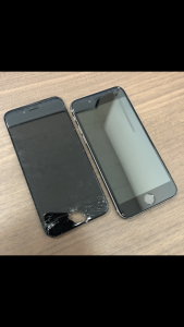 iPhone7 液晶交換 ひび割れ 長野市