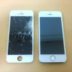 上越市 iPhone 5s 液晶交換