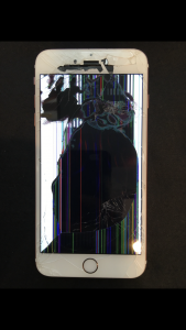 iPhone6 液晶交換 修理 液漏れ長野市