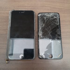 iPhone 6+ 液晶交換  液晶不良 タッチ不良 ブラック 黒  長野市
