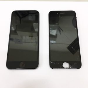 iPhone6s　ガラスパネル交換