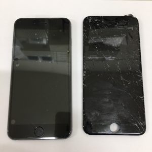 iphone6plus パネル修理