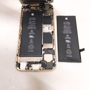 iphone6s バッテリー交換