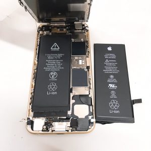 iphone6s バッテリー交換
