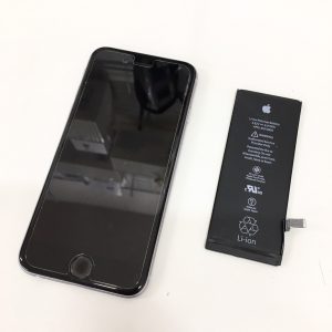 iPhone6 バッテリー交換