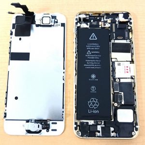 上越市 iPhoneSE バッテリー交換