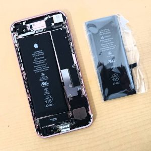 上越店 iPhone7 バッテリーの交換