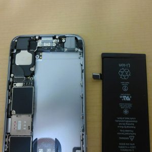 上越市 iPhone6S バッテリー交換