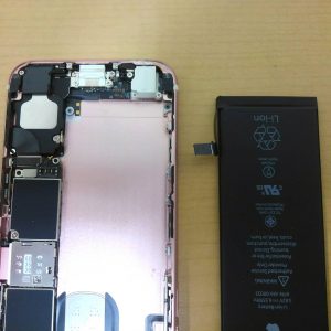 上越市 iPhone6S バッテリー交換