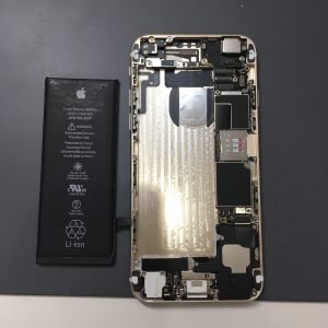 iPhone６　バッテリー交換