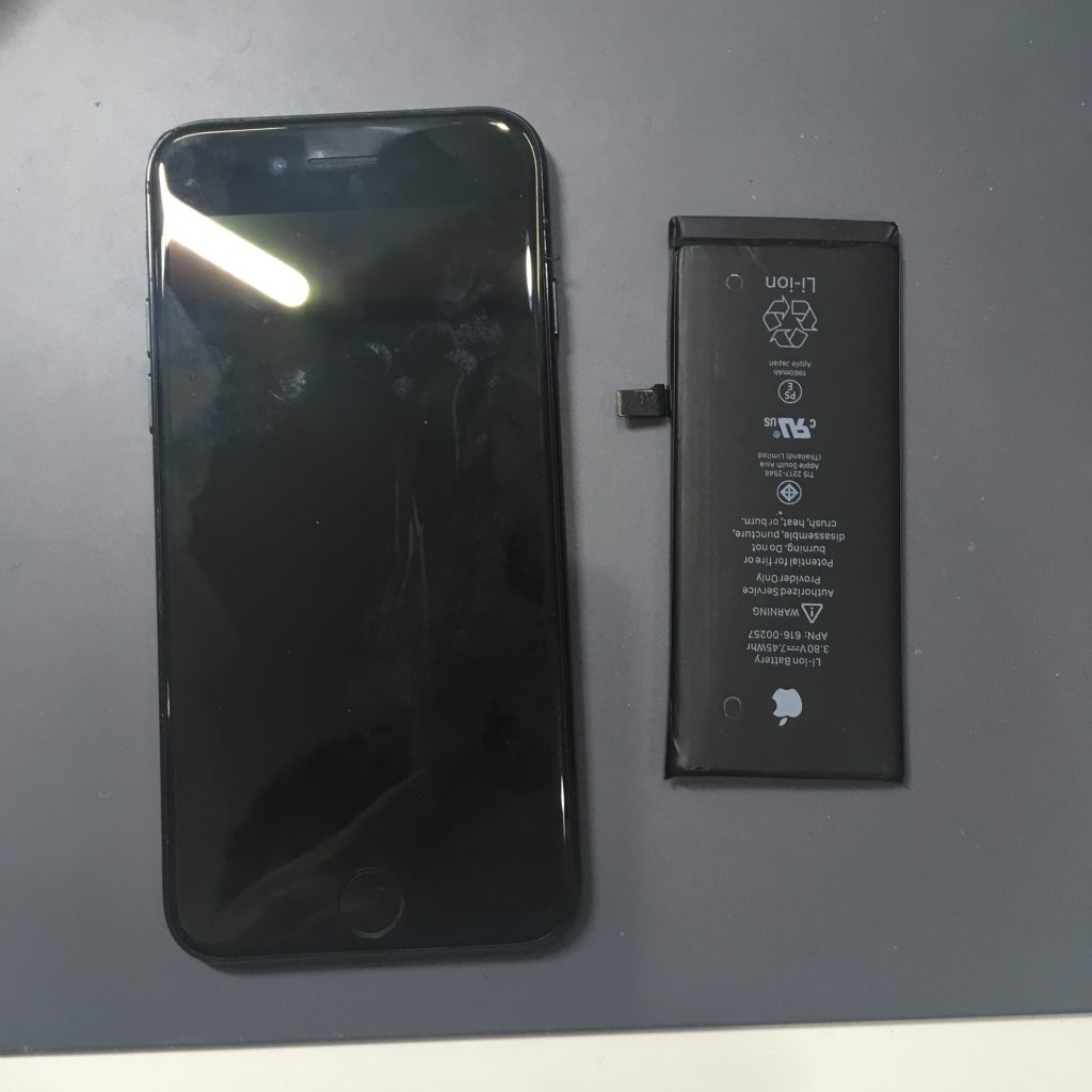iPhone7 バッテリー交換