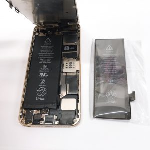 iphone5s バッテリー