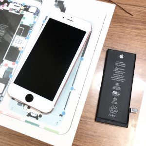 iPhene6s　バッテリー交換