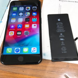 iPhone7Plus バッテリー交換