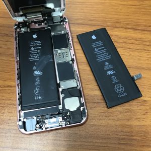 iPhone6 バッテリー交換