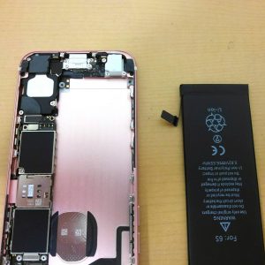 上越市 iPhone6s バッテリー交換