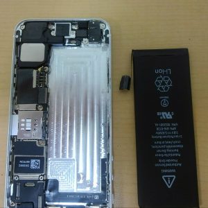 糸魚川市 iPhone5S バッテリー交換