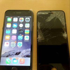 上越市 iPhone6 液晶交換
