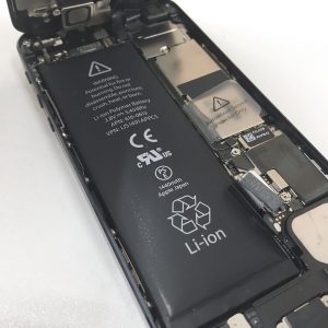 iPhone 5　バッテリー