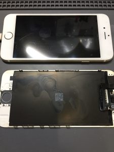 iPhone６　基盤修理＆液晶交換
