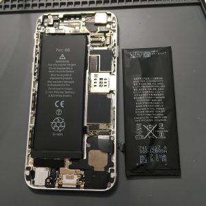 iPhone6Sバッテリー