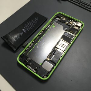 iPhone5Cバッテリー