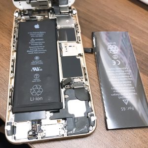 iphone6s バッテリー交換