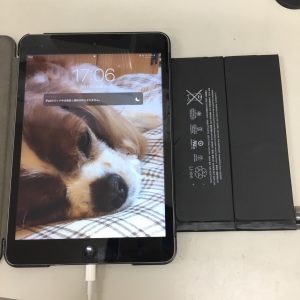 iPad mini2 バッテリー交換