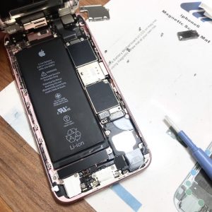 iPhone6s　バッテリー交換