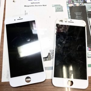 iPhone7　ガラスパネル交換
