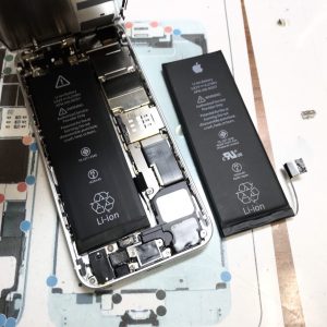 iPhoneSE　バッテリー交換