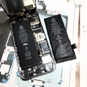 iPhone5s　バッテリー交換