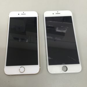 iPhone6S ガラスパネル交換