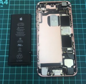 iPhone6S バッテリー交換
