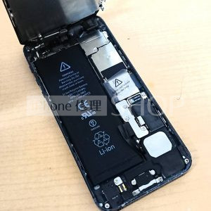 上越店 iPhone5 バッテリー交換