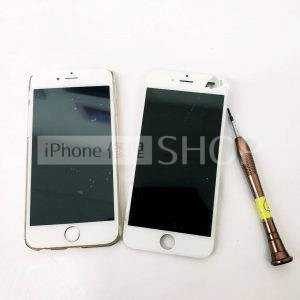 iPhone6　ガラスパネル交換