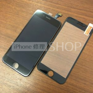 iPhone6 パネル交換 強化ガラス貼り付け 上越市