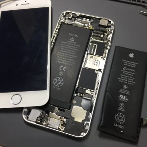iPhone６　バッテリー交換