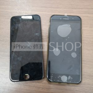 iPhone  SE パネル交換 液晶交換 長野市 ドンキホーテ 高田 ブラック