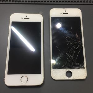 iPhone SE　フロントパネル交換