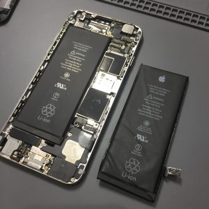 iPhone6S　バッテリー交換