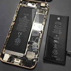iPhone６S　バッテリー交換