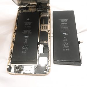 iphone6s plus バッテリー交換