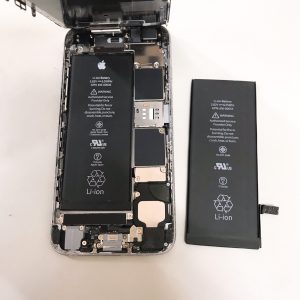 iphone6s バッテリー交換