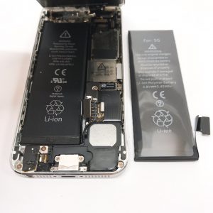 iphone5 バッテリー交換